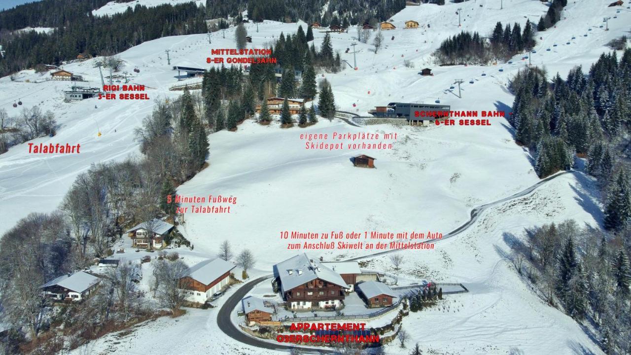 Appartement Oberschernthann Hopfgarten im Brixental Exteriör bild